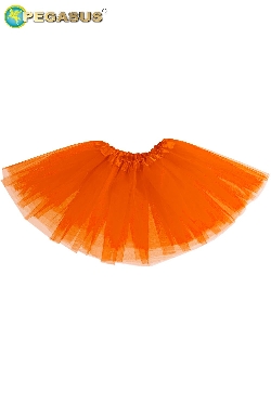 GONNA TULLE BAMBINA ARANCIONE